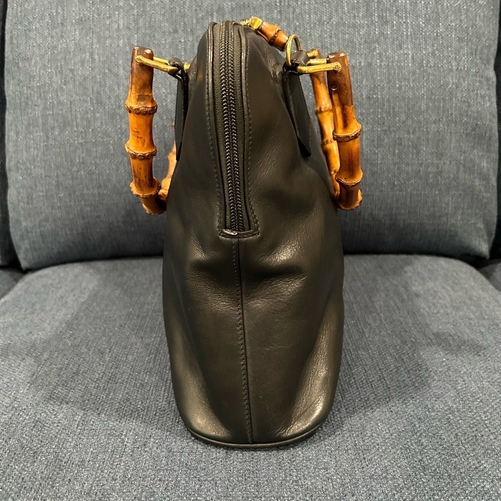 Gucci Diana Vintage Leather Bamboo 
Top Handle Bag - Picture 13 of 16